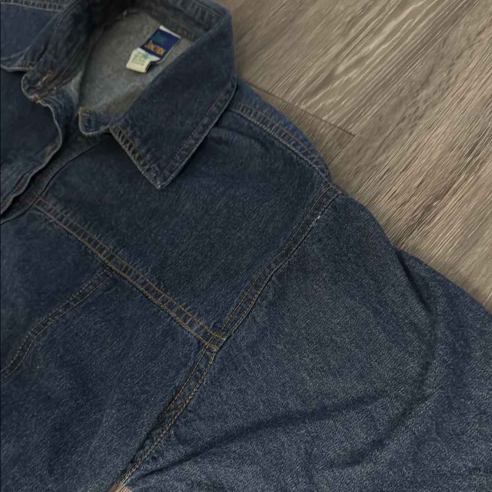 Jean Junction VTG Denim Button-Down Dress - Picture 6 of 10